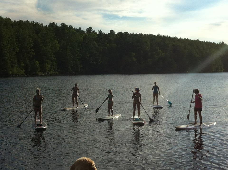 Stand up Paddle no canal, em Ottawa