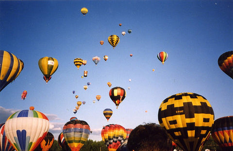 Passeio de Balão no Festival de Ottawa